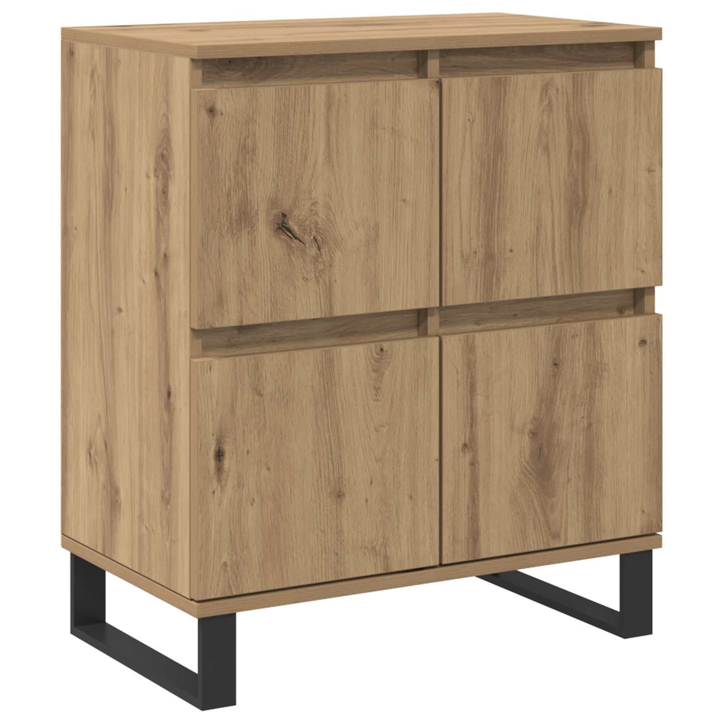 vidaXL Πλαϊνό γραφείο 3 pcs Artisan Oak 60 x 35 x 70 cm