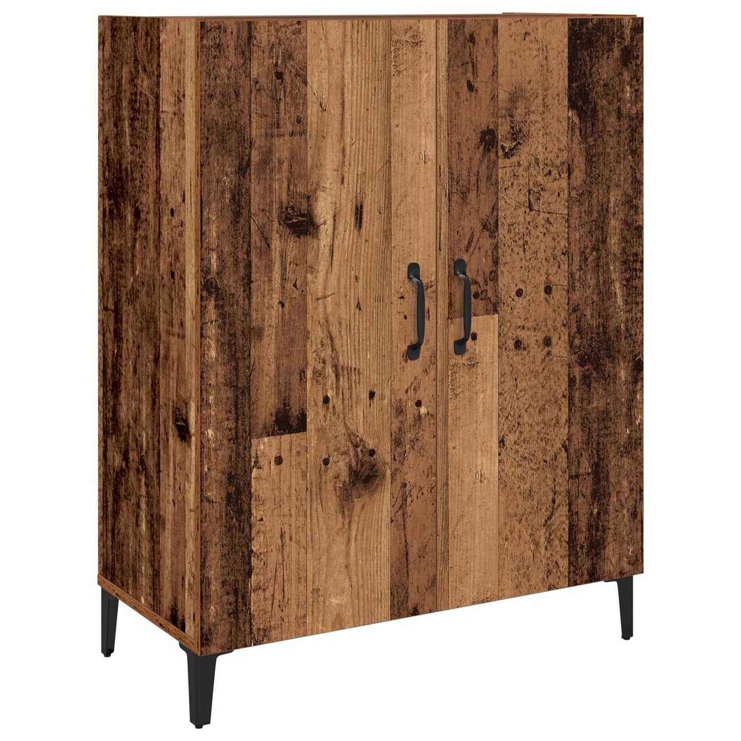 vidaXL Highboard 2 pcs Παλαιό ξύλο Επεξεργασμένο ξύλο