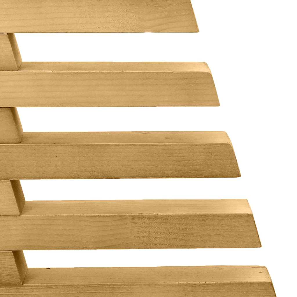 vidaXL Ξύλινο Χριστουγεννιάτικο Δέντρο Καφέ 180 cm Μασίφ ξύλο πεύκου