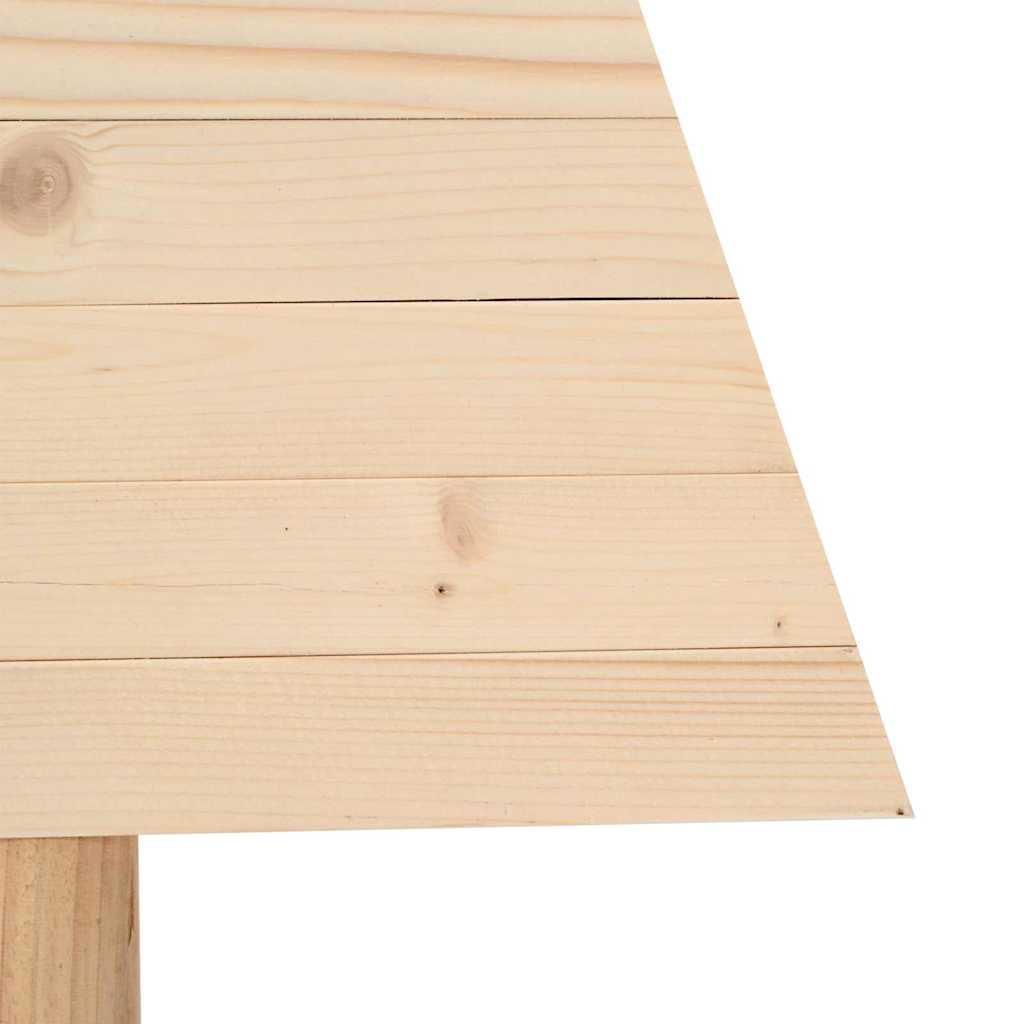 vidaXL Χριστουγεννιάτικα Δέντρα με βάση Φυσικό 60 cm Μασίφ ξύλο πεύκου