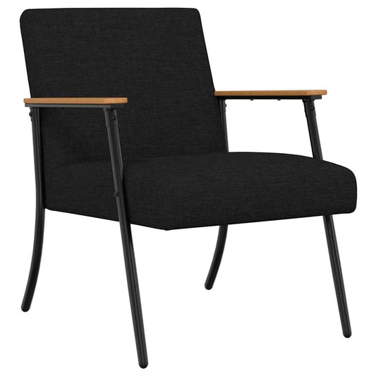 vidaXL Πολυθρόνα Μαύρο 59 x 75 x 78 εκ ύφασμα