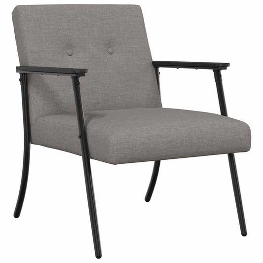 vidaXL Πολυθρόνα Taupe 59 x 75 x 78 εκ ύφασμα