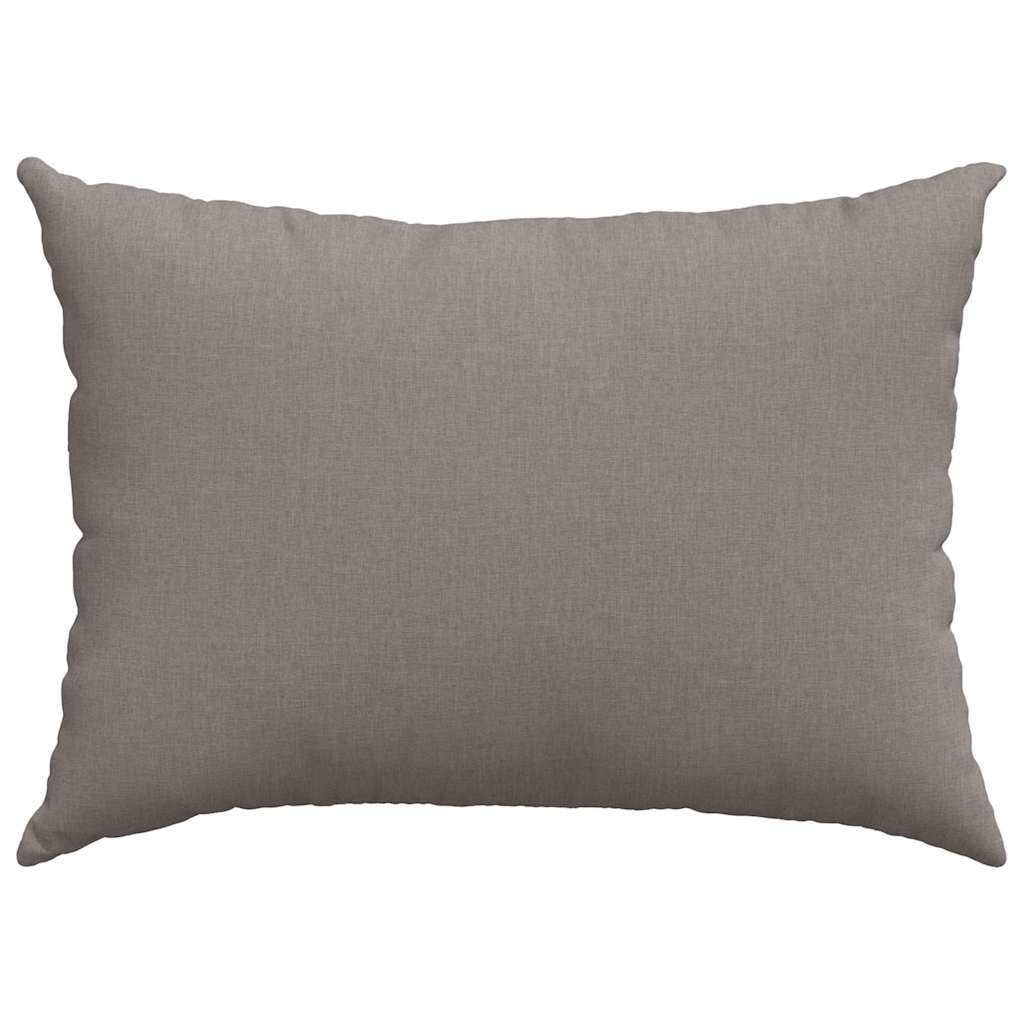 vidaXL Μαξιλάρι Καναπέ 2 pcs Taupe 70 x 50 cm ύφασμα