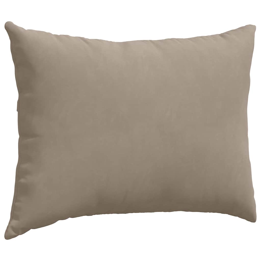 vidaXL Μαξιλάρι Καναπέ 2 pcs Taupe 70 x 50 cm ύφασμα