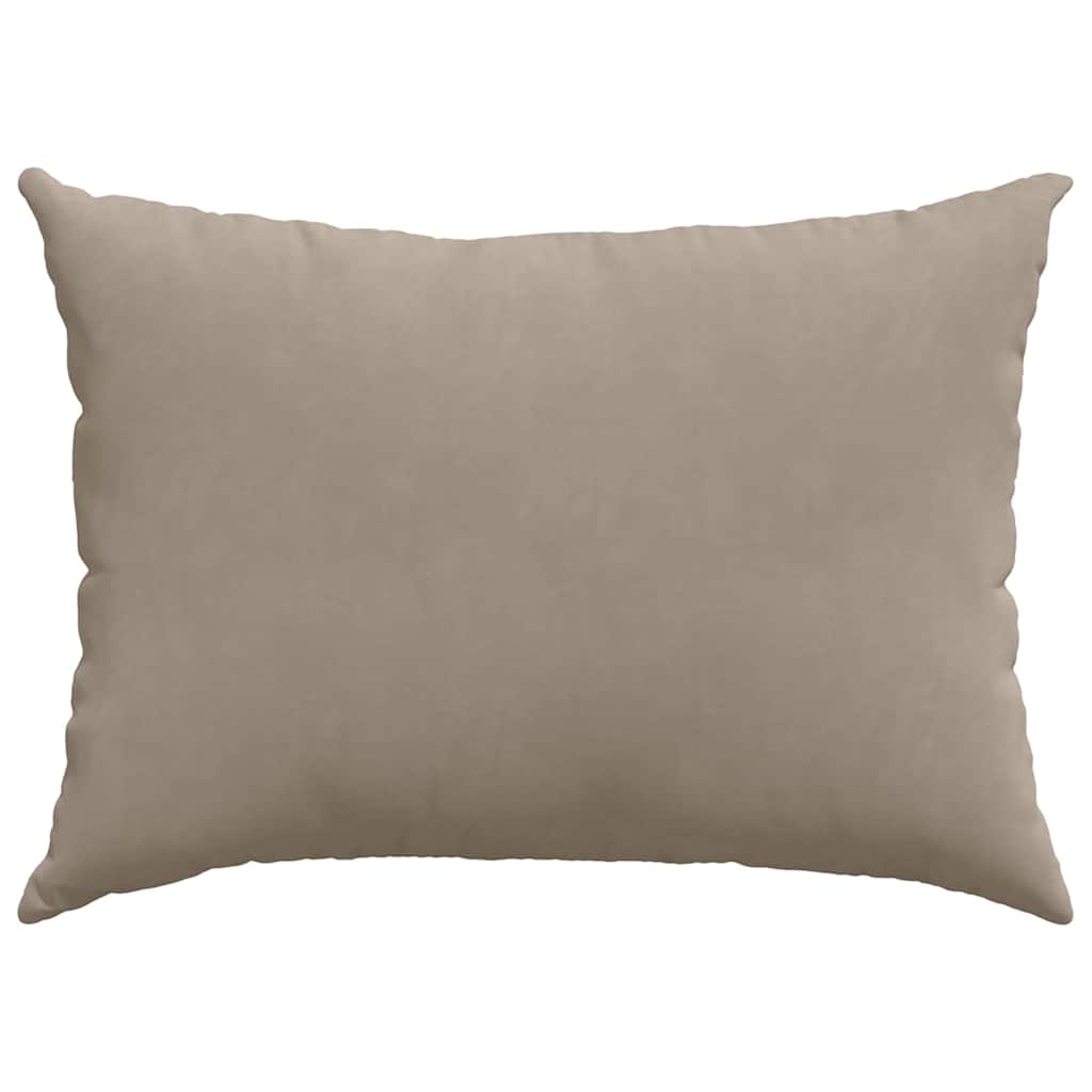 vidaXL Μαξιλάρι Καναπέ 2 pcs Taupe 70 x 50 cm ύφασμα