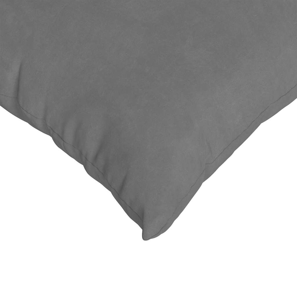 vidaXL Μαξιλάρι Καναπέ 2 pcs Σκούρο Γκρι 70 x 50 cm ύφασμα