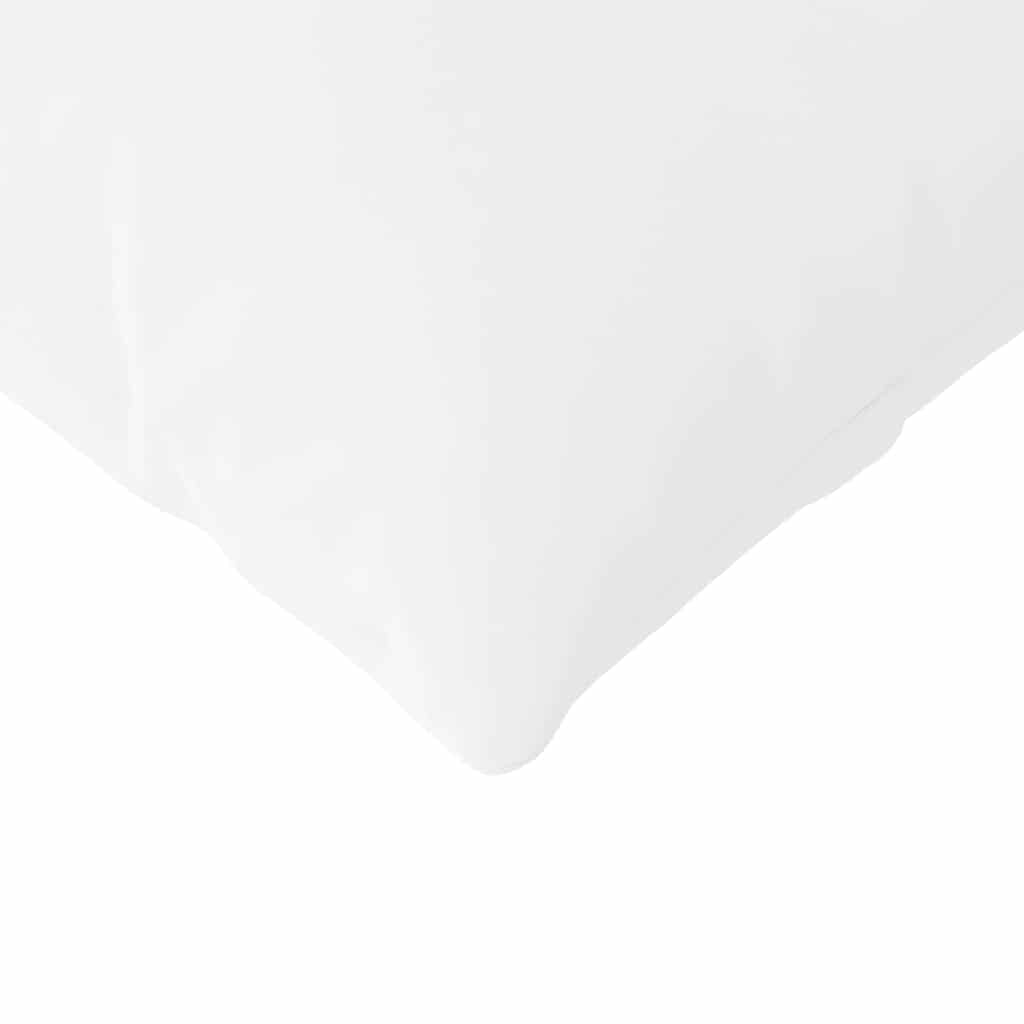 vidaXL Μαξιλάρι Καναπέ 2 pcs Λευκό 120 x 40 cm ύφασμα