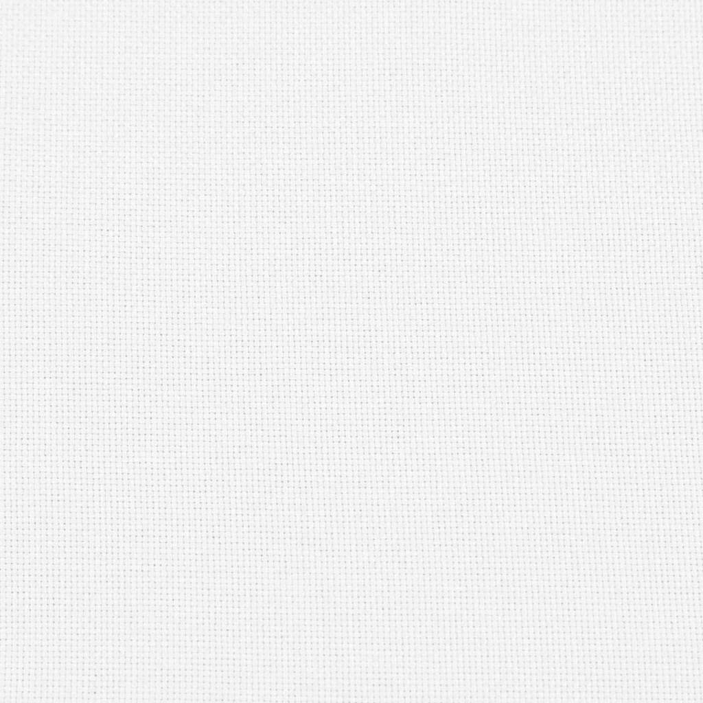 vidaXL Μαξιλάρι Καναπέ 2 pcs Λευκό 120 x 40 cm ύφασμα