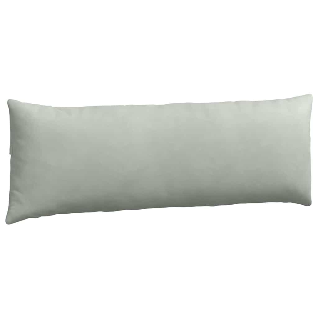 vidaXL Μαξιλάρι Καναπέ 2 pcs Ανοιχτό γκρι 120 x 40 cm