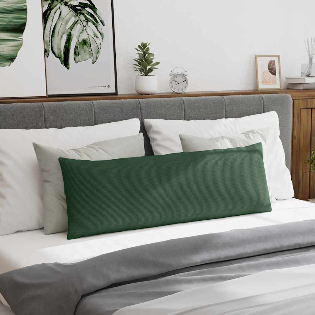 vidaXL Μαξιλάρι Καναπέ 2 pcs Σκούρο Πράσινο 120 x 40 cm