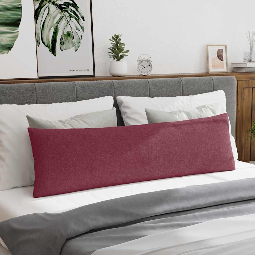 vidaXL Μαξιλάρι Καναπέ 2 pcs Κόκκινο 145 x 40 εκ. ύφασμα