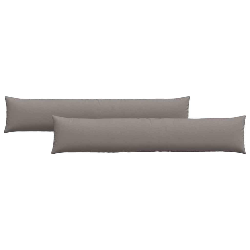 vidaXL Μαξιλάρι Καναπέ 2 pcs Taupe 200 x 40 εκ. ύφασμα