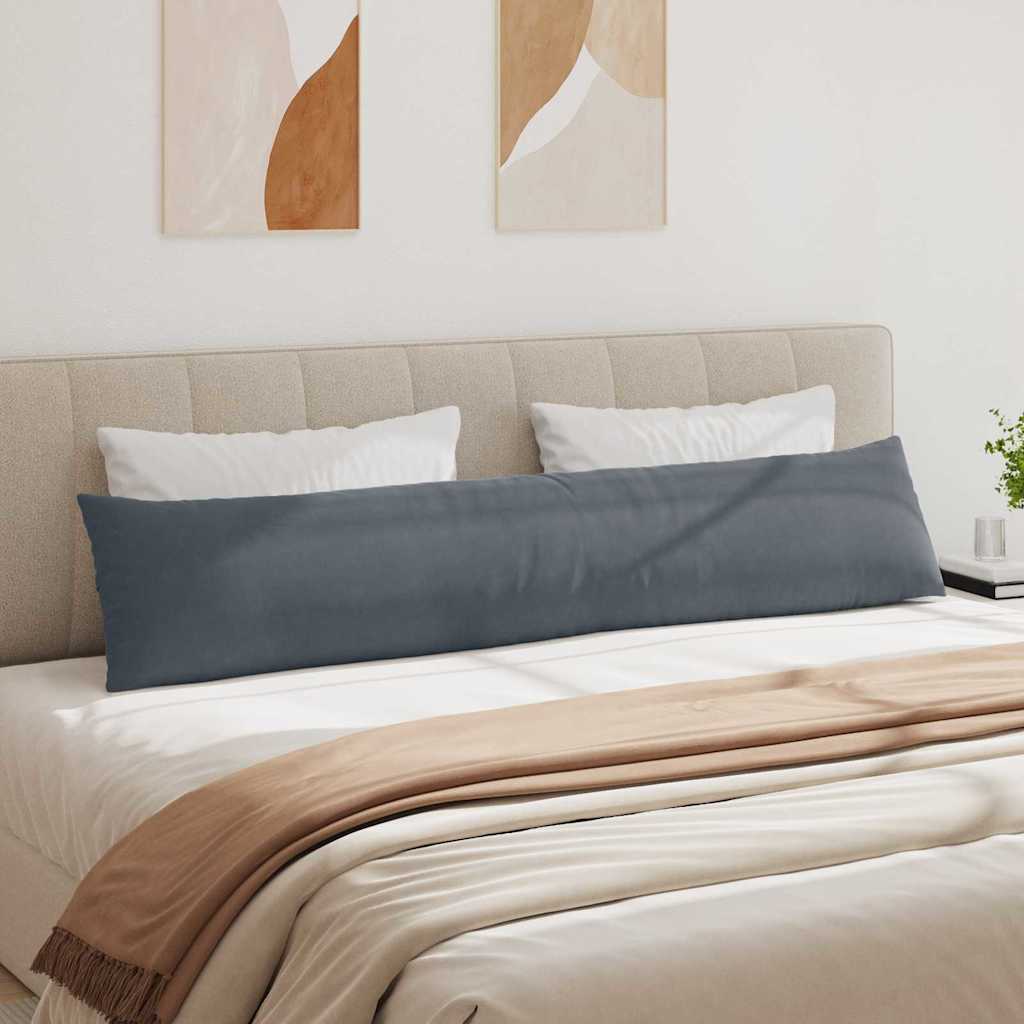 vidaXL Μαξιλάρι Καναπέ 2 pcs Σκούρο Γκρι 200 x 40 εκ.