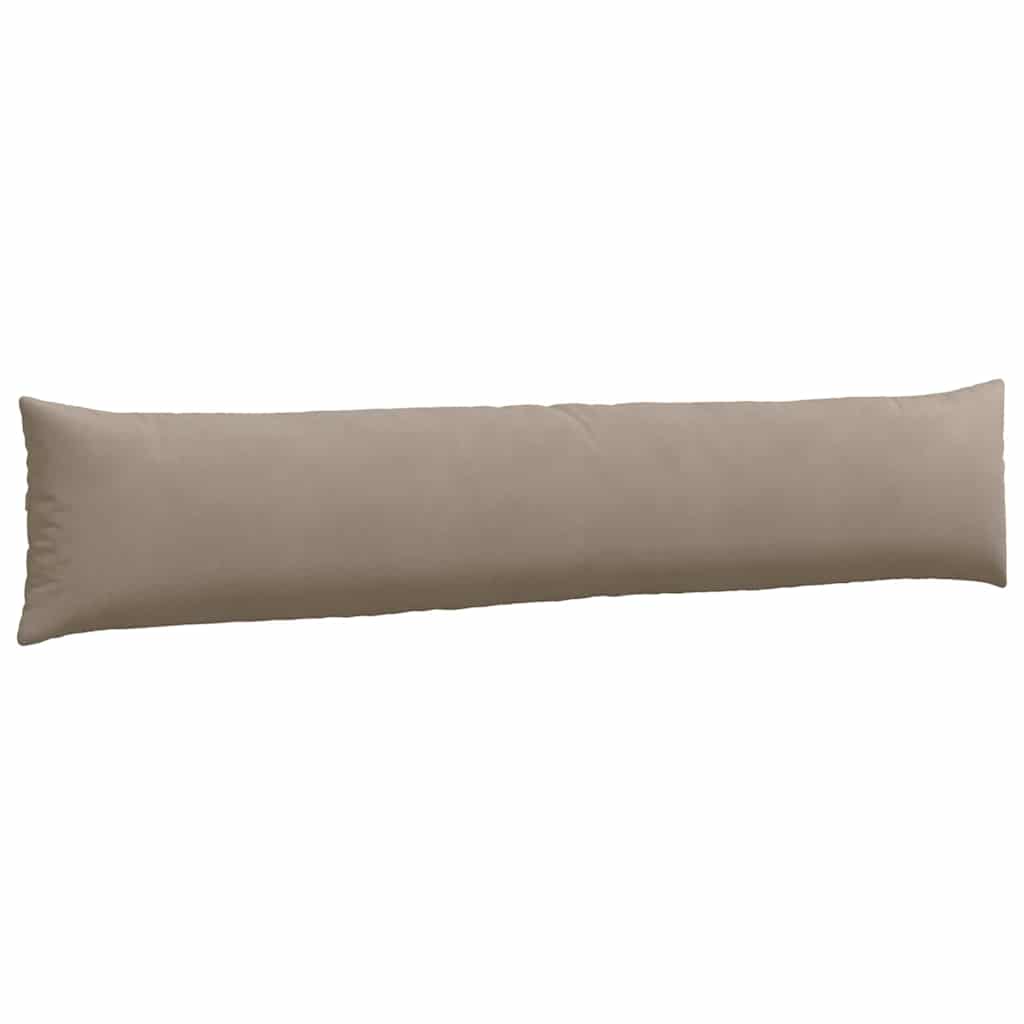vidaXL Μαξιλάρι Καναπέ 2 pcs Taupe 200 x 40 εκ. ύφασμα