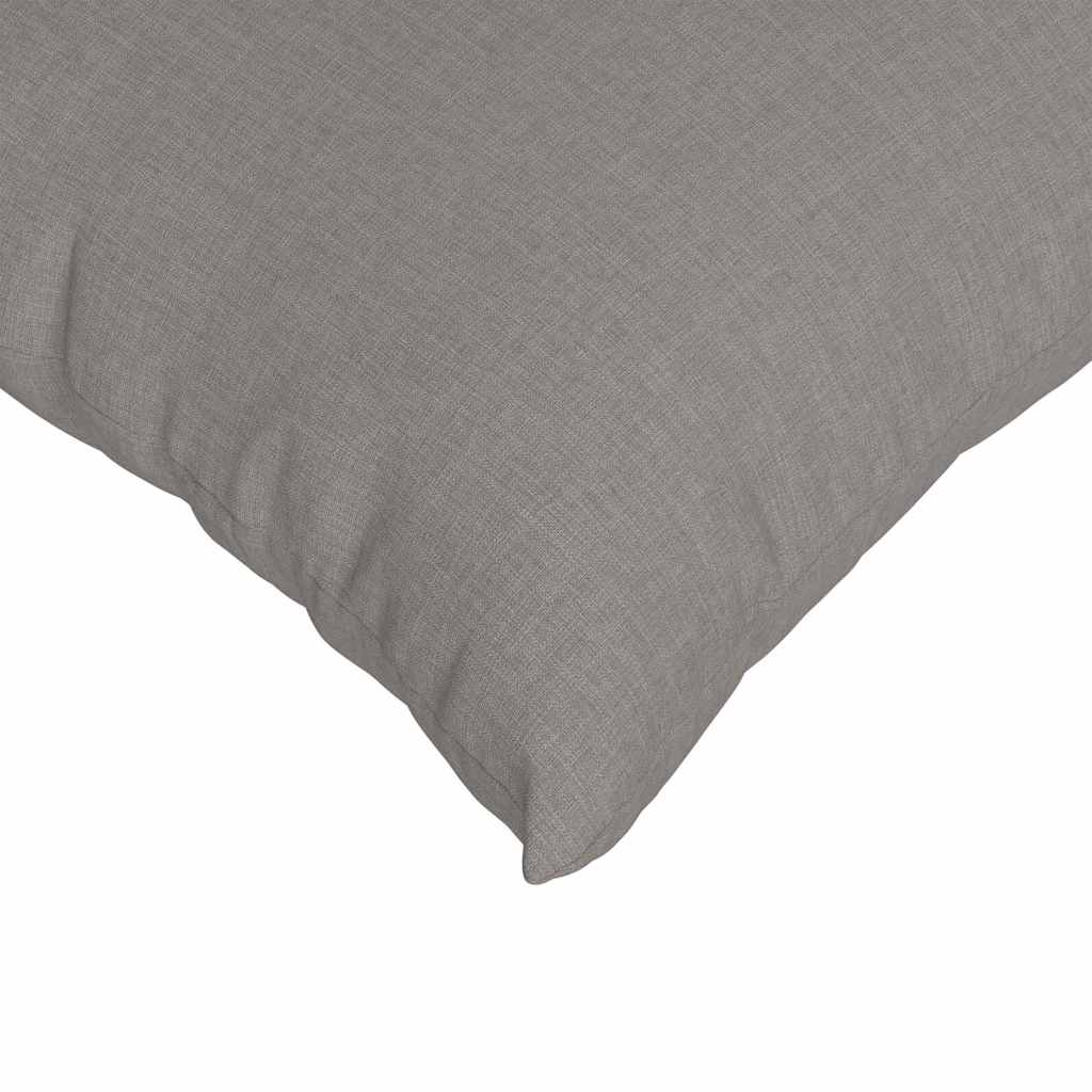 vidaXL Μαξιλάρι Καναπέ 2 pcs Taupe 80 x 80 cm ύφασμα