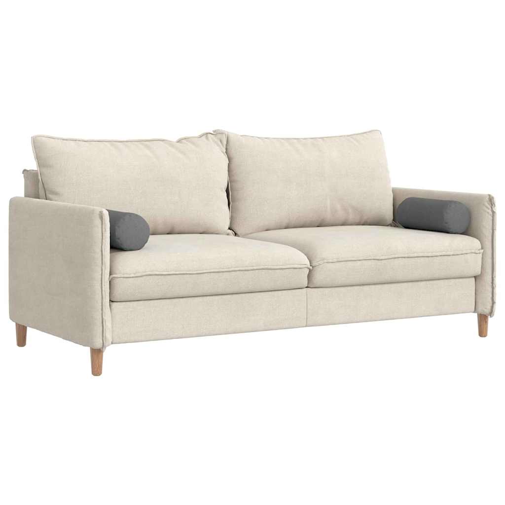 vidaXL Μαξιλάρια Στήριγμα 2 pcs Σκούρο Γκρι Ø 15 x 40 εκ ύφασμα