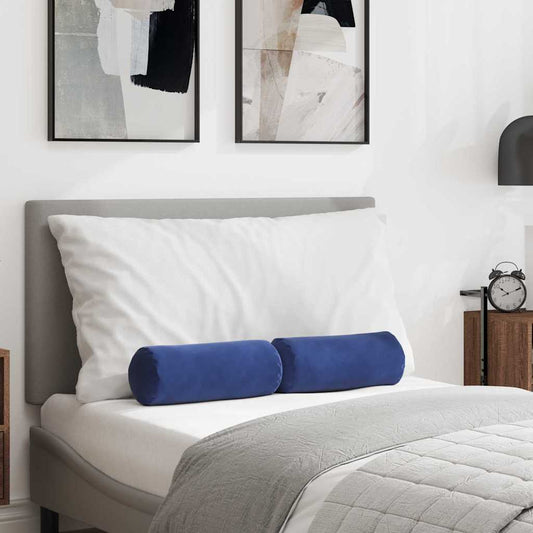 vidaXL Μαξιλάρια Στήριγμα 2 pcs Μπλε Αστυνομίας Ø 15 x 40 εκ