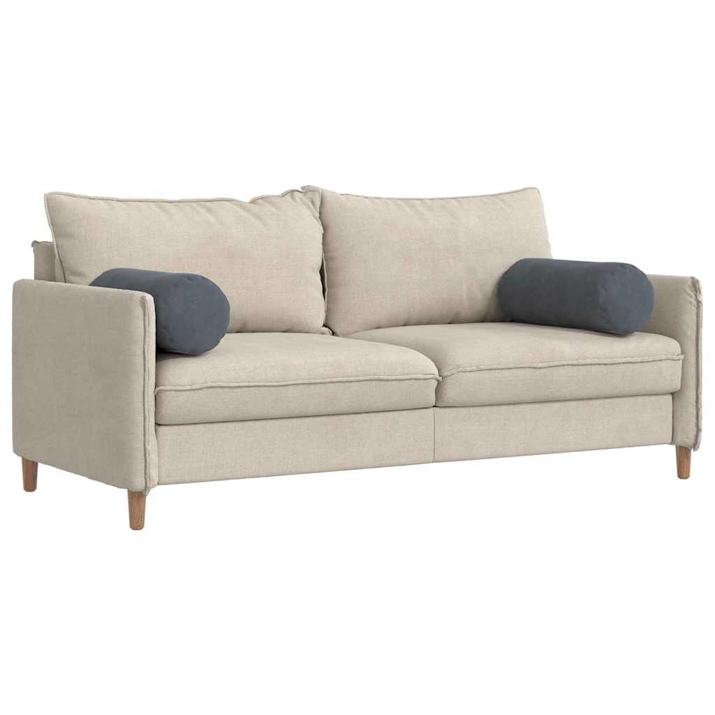 vidaXL Μαξιλάρια Στήριγμα 2 pcs Σκούρο Γκρι Ø 25 x 70 cm