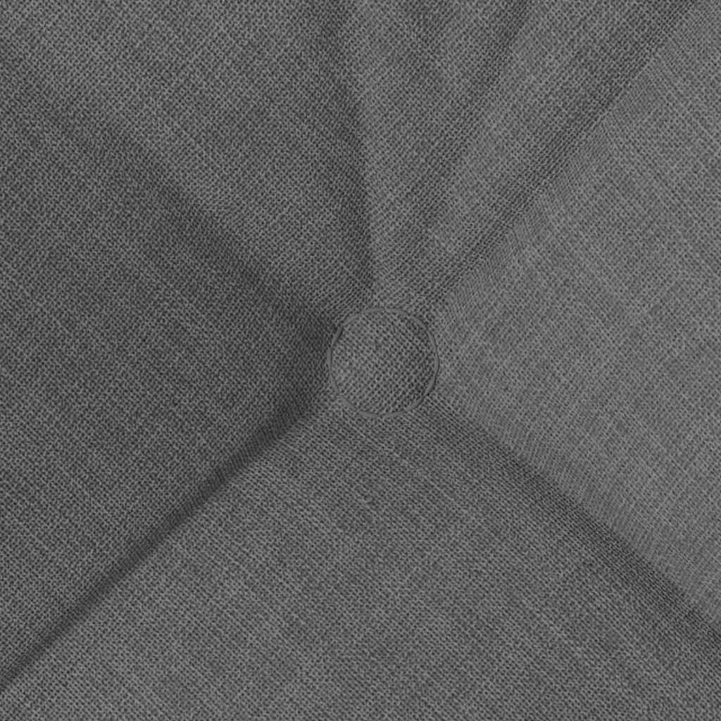 vidaXL Μαξιλάρια καθισμάτων 4 pcs Σκούρο Γκρι 45 x 45 x 12 εκ. ύφασμα