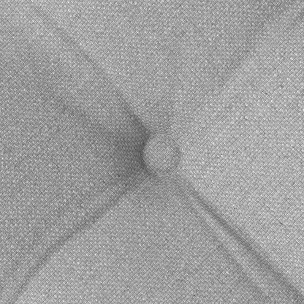 vidaXL Μαξιλάρια καθισμάτων 2 pcs Σκίουρος Γκρί 40 x 40 x 6 cm ύφασμα