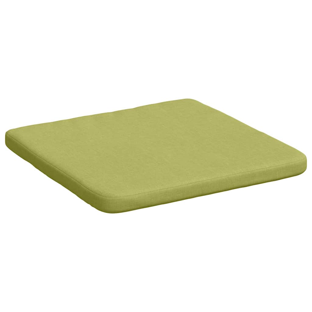 vidaXL Μαξιλάρια καθισμάτων 4 pcs Ανοιχτό Πράσινο 40 x 40 x 3 cm