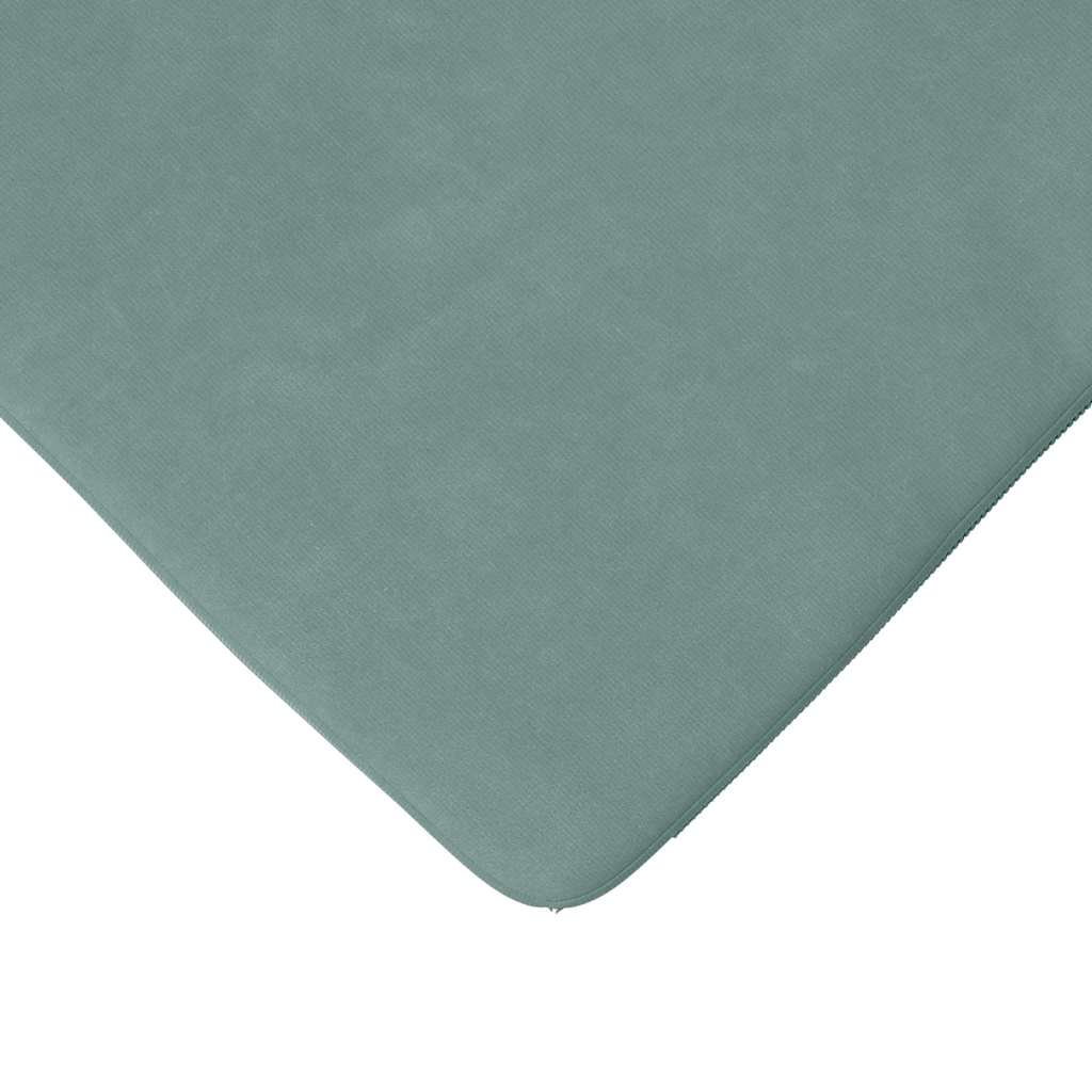 vidaXL Μαξιλάρια καθισμάτων 4 pcs Θαλασσί 40 x 40 x 3 cm Βελούδο