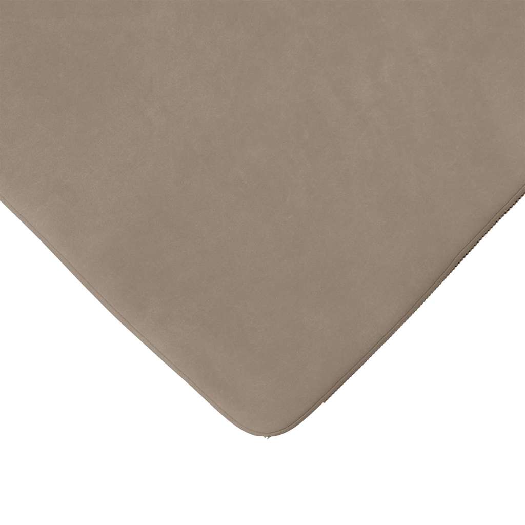 vidaXL Μαξιλάρια καθισμάτων 4 pcs Taupe 40 x 40 x 3 cm