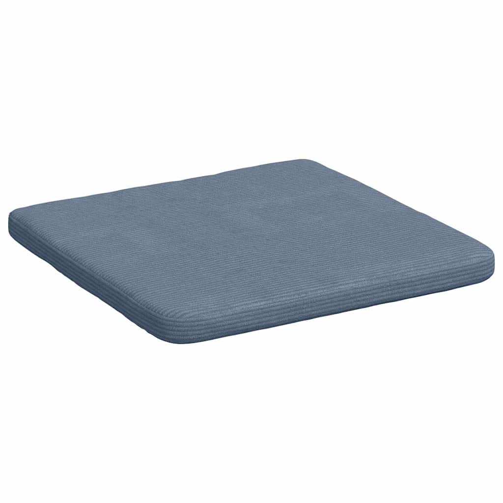 vidaXL Μαξιλάρια καθισμάτων 4 pcs Μπλε 40 x 40 x 3 cm