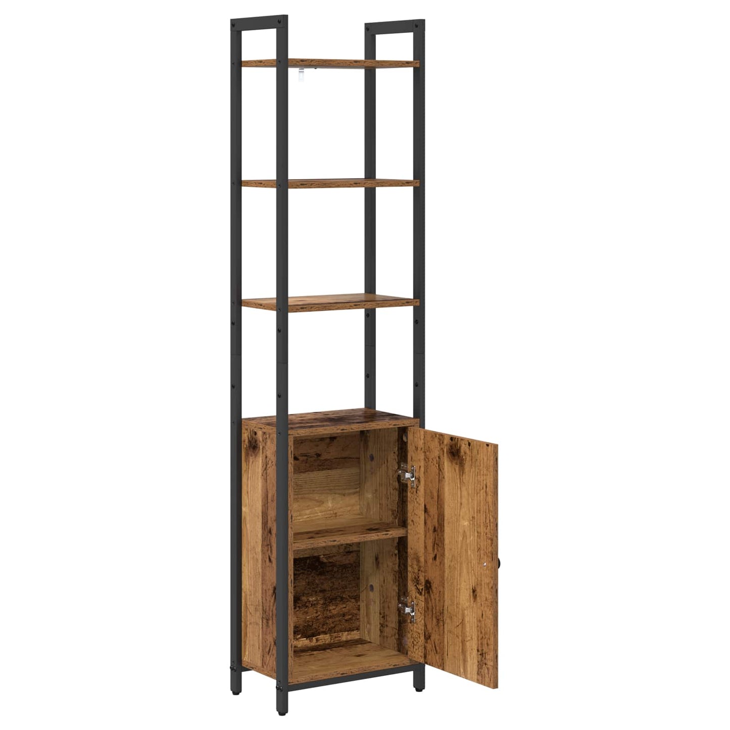 vidaXL Βιβλιοθήκη Παλιό Ξύλο 40 x 24 x 161 εκ Επεξεργασμένο ξύλο