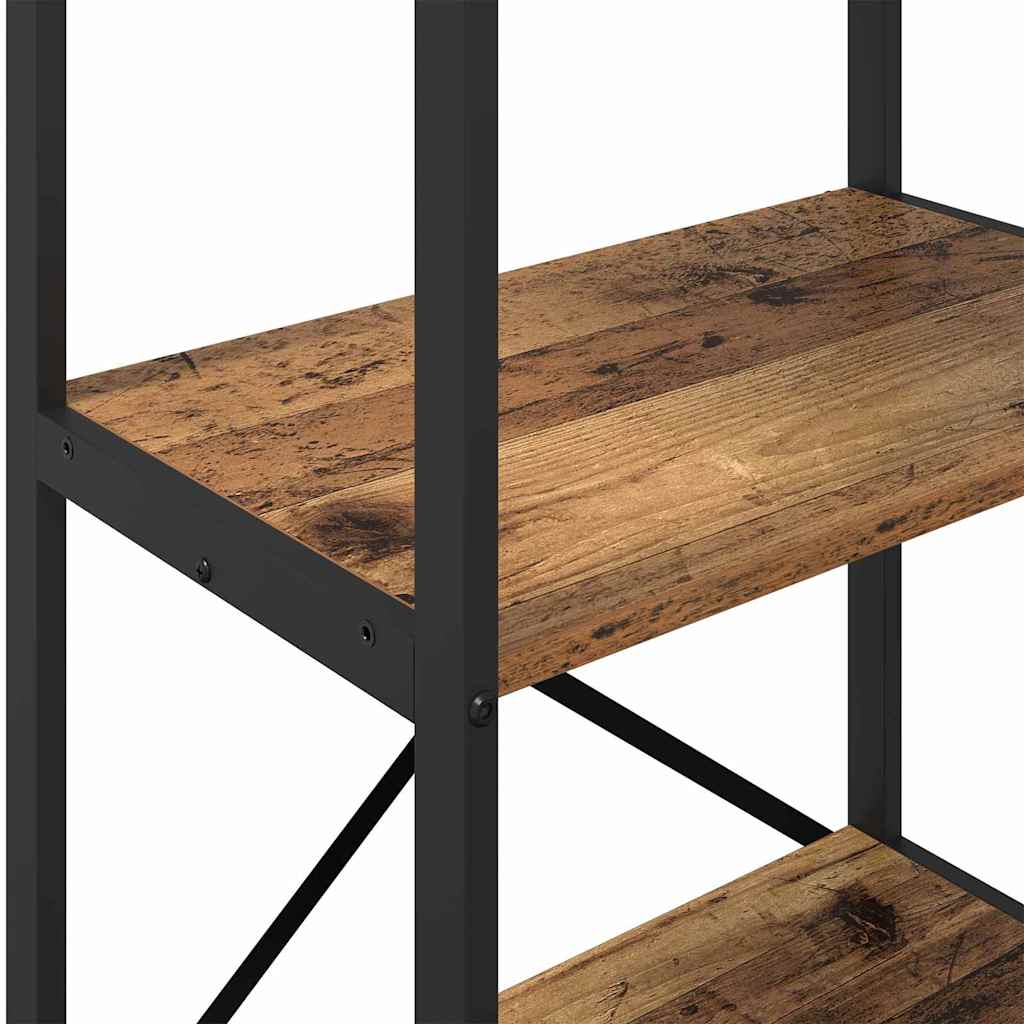 vidaXL Ράφι Βιβλίων Παλιό Ξύλο 56 x 34 x 96 εκ Επεξεργασμένο ξύλο