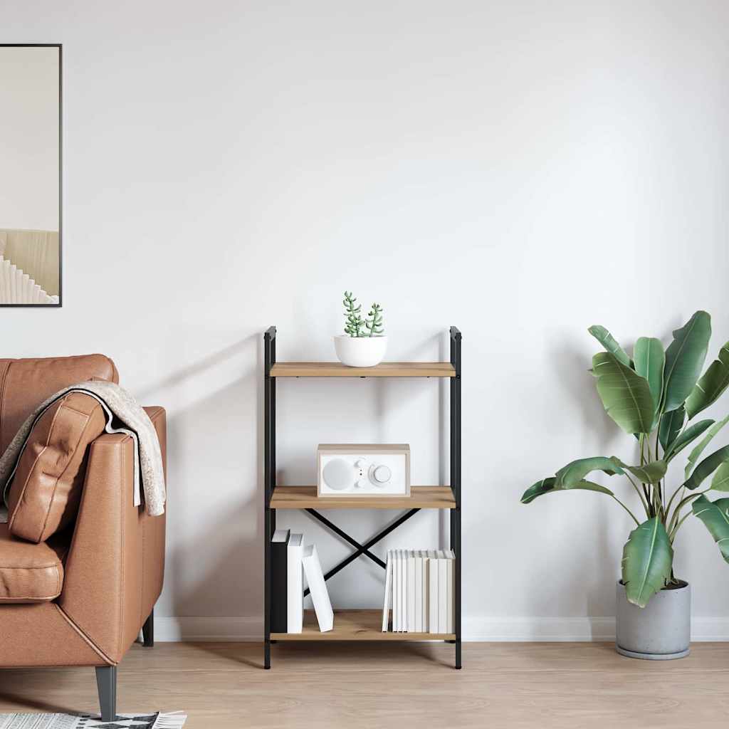 vidaXL Ράφι Βιβλίων Artisan Oak 56 x 34 x 96 εκ Επεξεργασμένο ξύλο