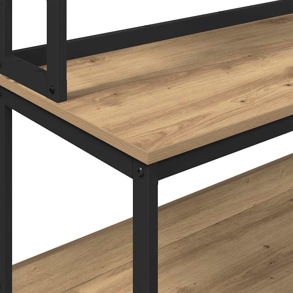 vidaXL Ράφι Κουζίνας Artisan Oak 80 x 40 x 168 εκ Επεξεργασμένο ξύλο