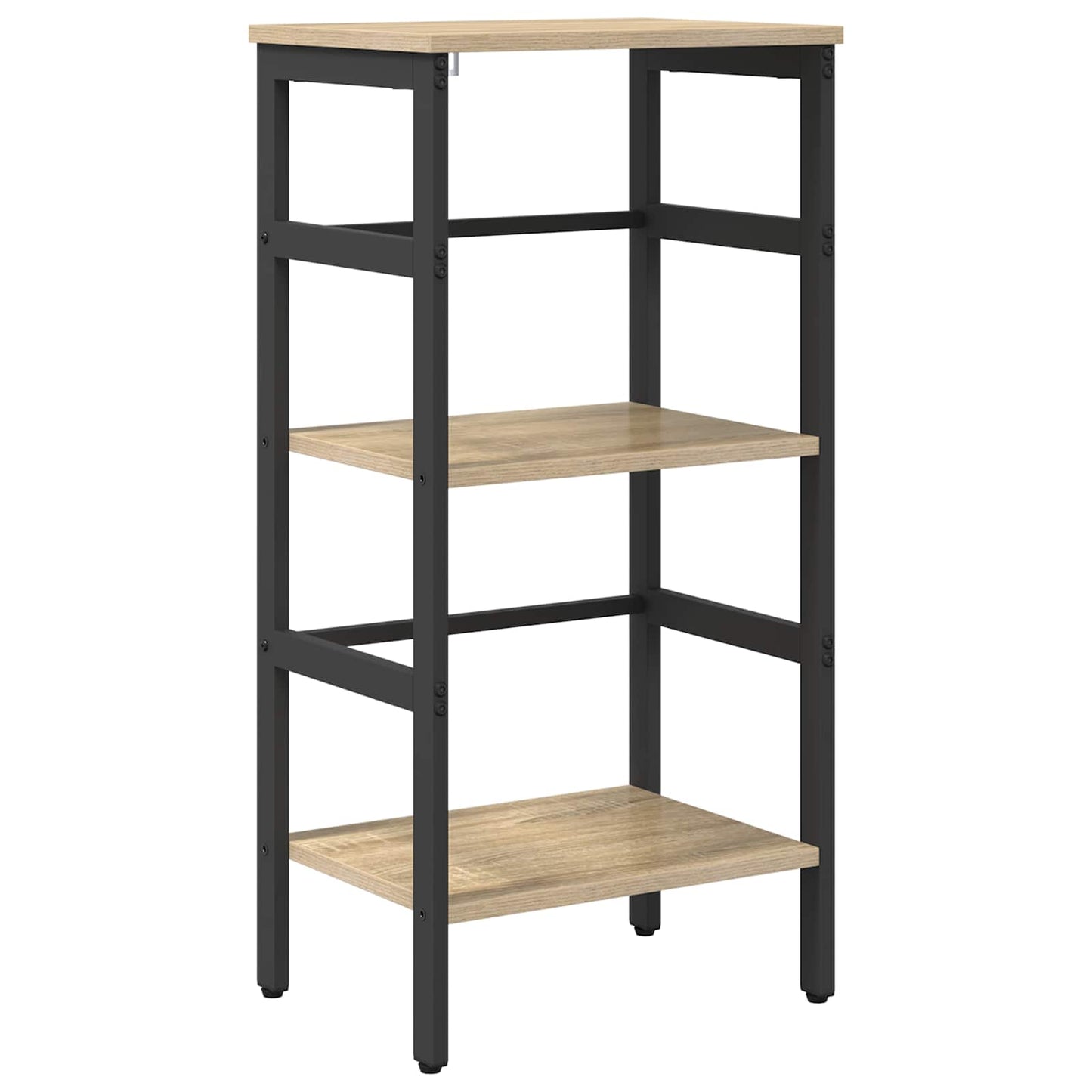 vidaXL Ράφι Βιβλίων Δρύς Sonoma 40 x 29,5 x 81 εκ Επεξεργασμένο ξύλο