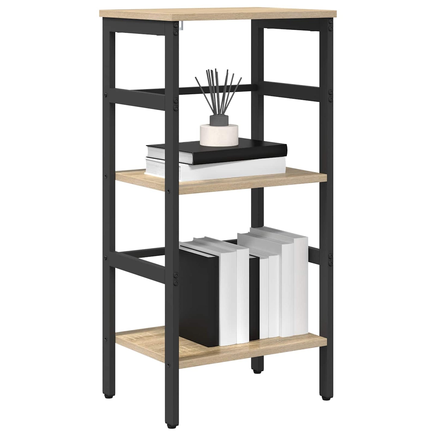 vidaXL Ράφι Βιβλίων Δρύς Sonoma 40 x 29,5 x 81 εκ Επεξεργασμένο ξύλο