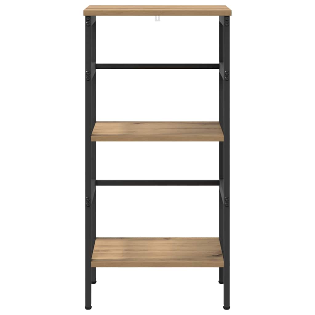 vidaXL Ράφι Βιβλίων Artisan Oak 40 x 29,5 x 81 εκ Επεξεργασμένο ξύλο