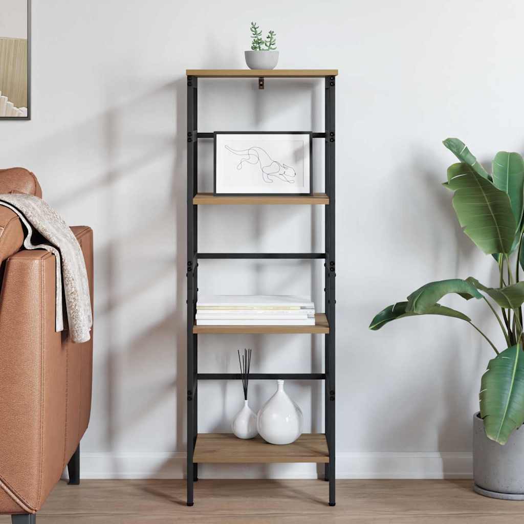 vidaXL Ράφι Βιβλίων Artisan Oak 40 x 29,5 x 115 εκ Επεξεργασμένο ξύλο