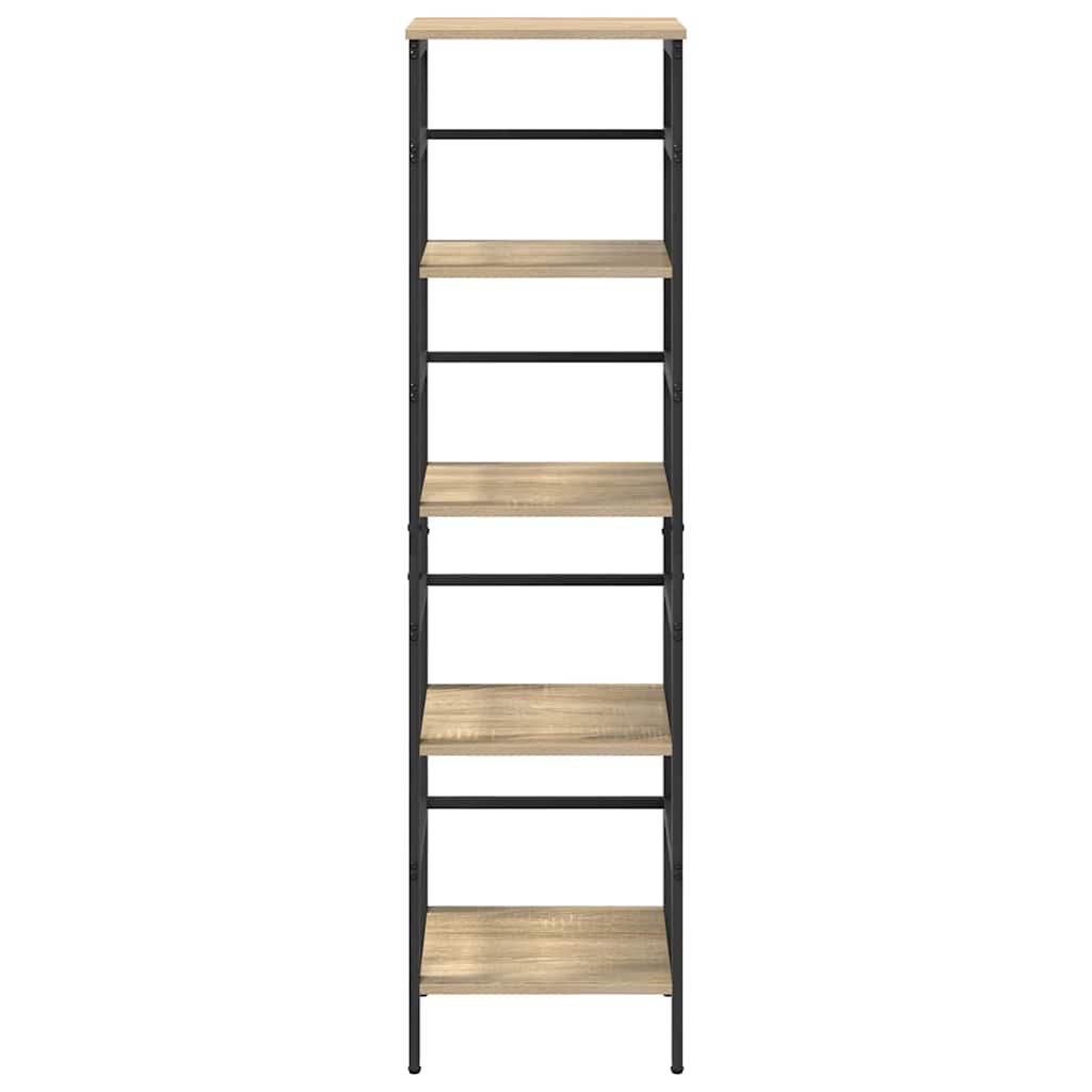 vidaXL Ράφι Βιβλίων Δρύς Sonoma 40 x 29,5 x 149 εκ Επεξεργασμένο ξύλο