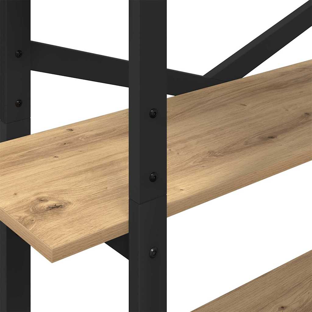 vidaXL Ράφι Βιβλίων Artisan Oak 100 x 33,5 x 178 εκ Επεξεργασμένο ξύλο