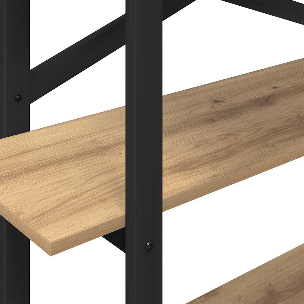 vidaXL Ράφι Βιβλίων Artisan Oak 100 x 33,5 x 102 εκ Επεξεργασμένο ξύλο