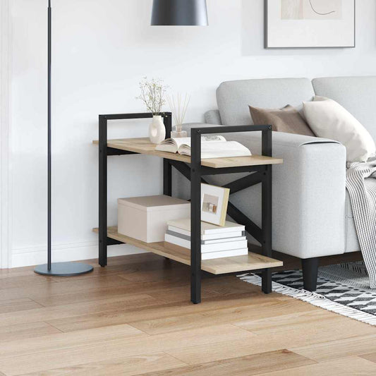 vidaXL Ράφι Βιβλίων Δρύς Sonoma 100 x 33,5 x 64 εκ Επεξεργασμένο ξύλο