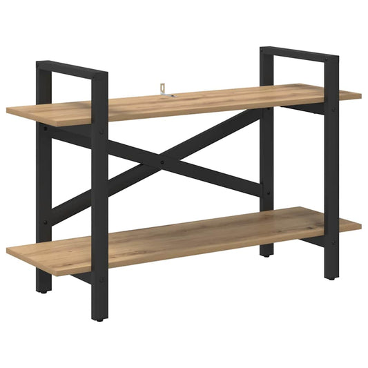 vidaXL Ράφι Βιβλίων Artisan Oak 100 x 33,5 x 64 εκ Επεξεργασμένο ξύλο