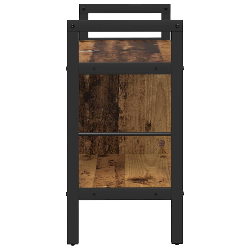 vidaXL Ράφι Βιβλίων Παλιό Ξύλο 75 x 30 x 58,5 εκ. Επεξεργασμένο ξύλο