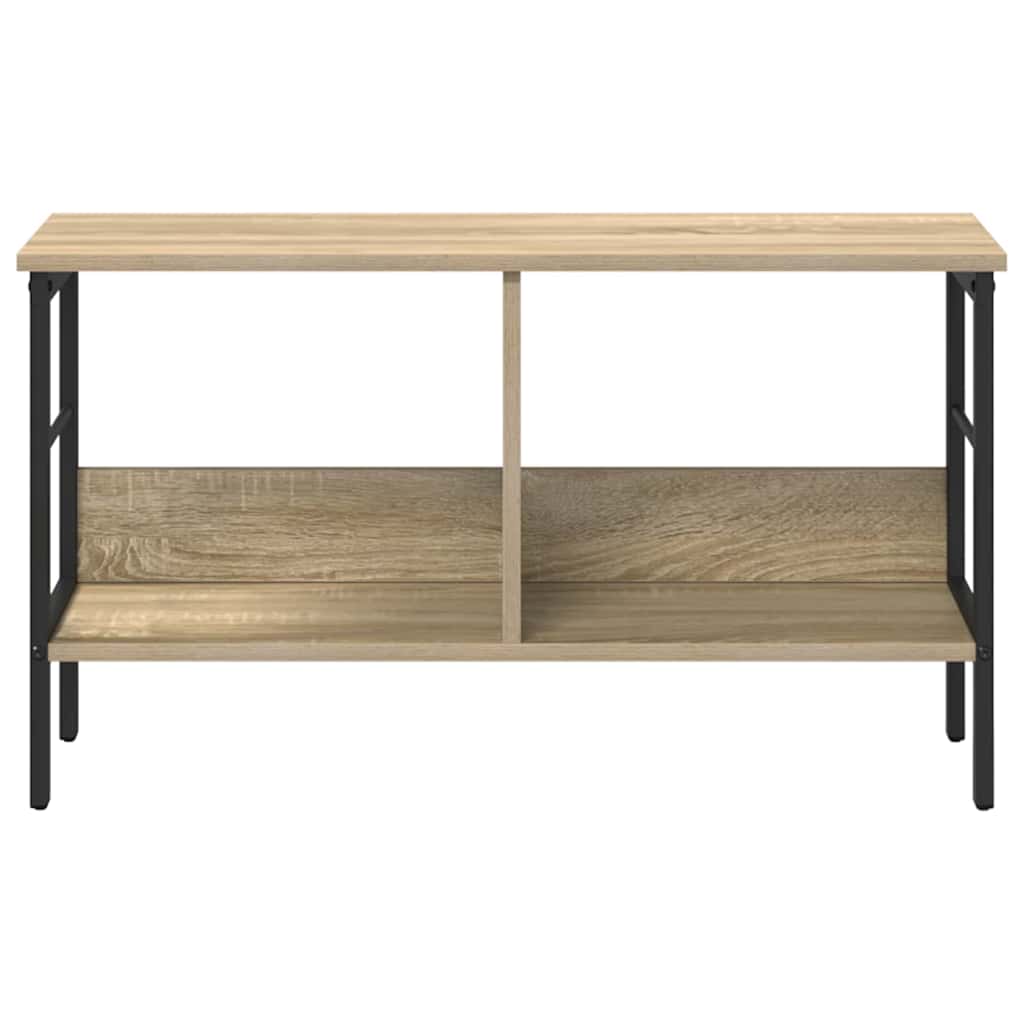 vidaXL Ράφι Βιβλίων Δρύς Sonoma 82 x 32 x 47 εκ. Επεξεργασμένο ξύλο