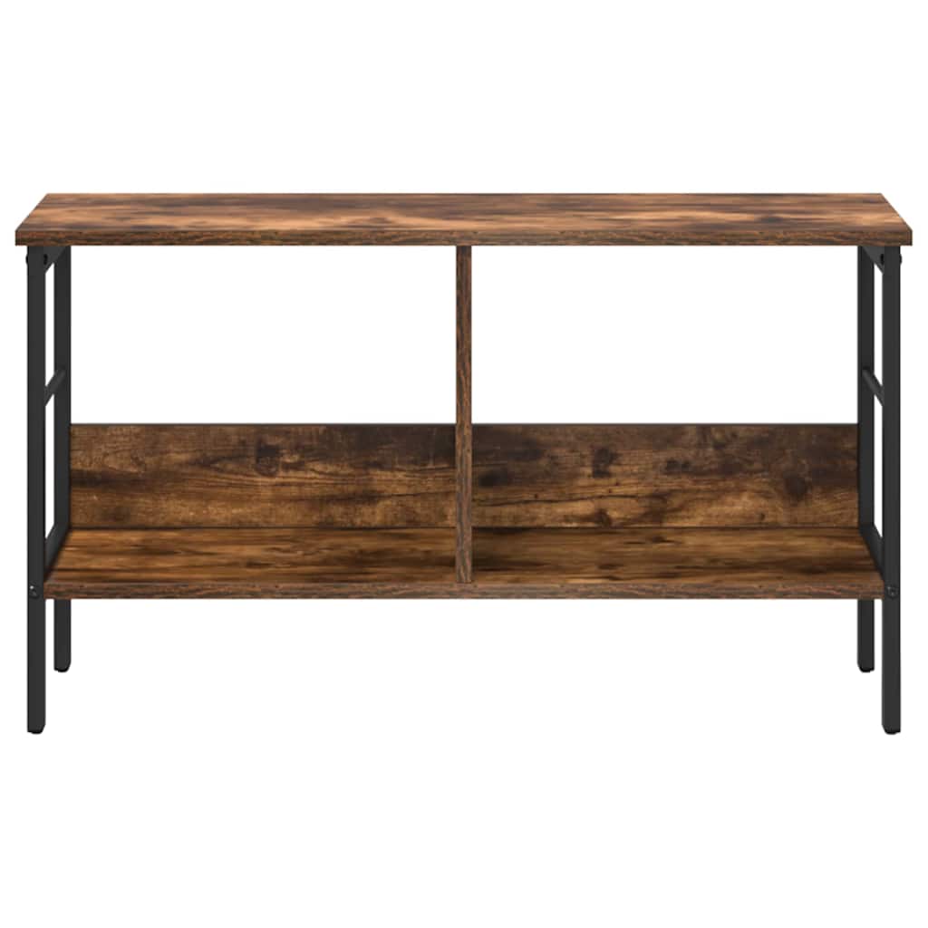 vidaXL Ράφι Βιβλίων Καπνιστό Δρύς 82 x 32 x 47 εκ. Επεξεργασμένο ξύλο