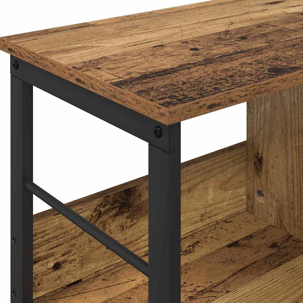 vidaXL Ράφι Βιβλίων Παλιό Ξύλο 82 x 32 x 47 εκ. Επεξεργασμένο ξύλο