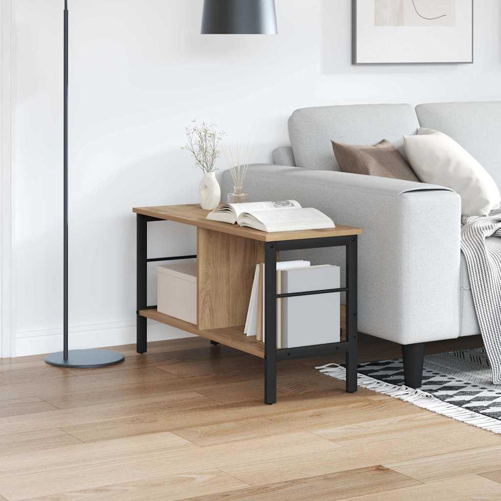 vidaXL Ράφι Βιβλίων Artisan Oak 82 x 32 x 47 εκ. Επεξεργασμένο ξύλο