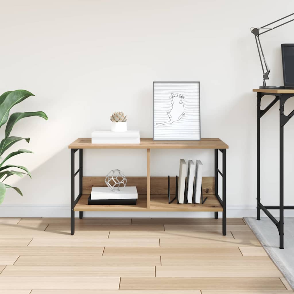 vidaXL Ράφι Βιβλίων Artisan Oak 82 x 32 x 47 εκ. Επεξεργασμένο ξύλο