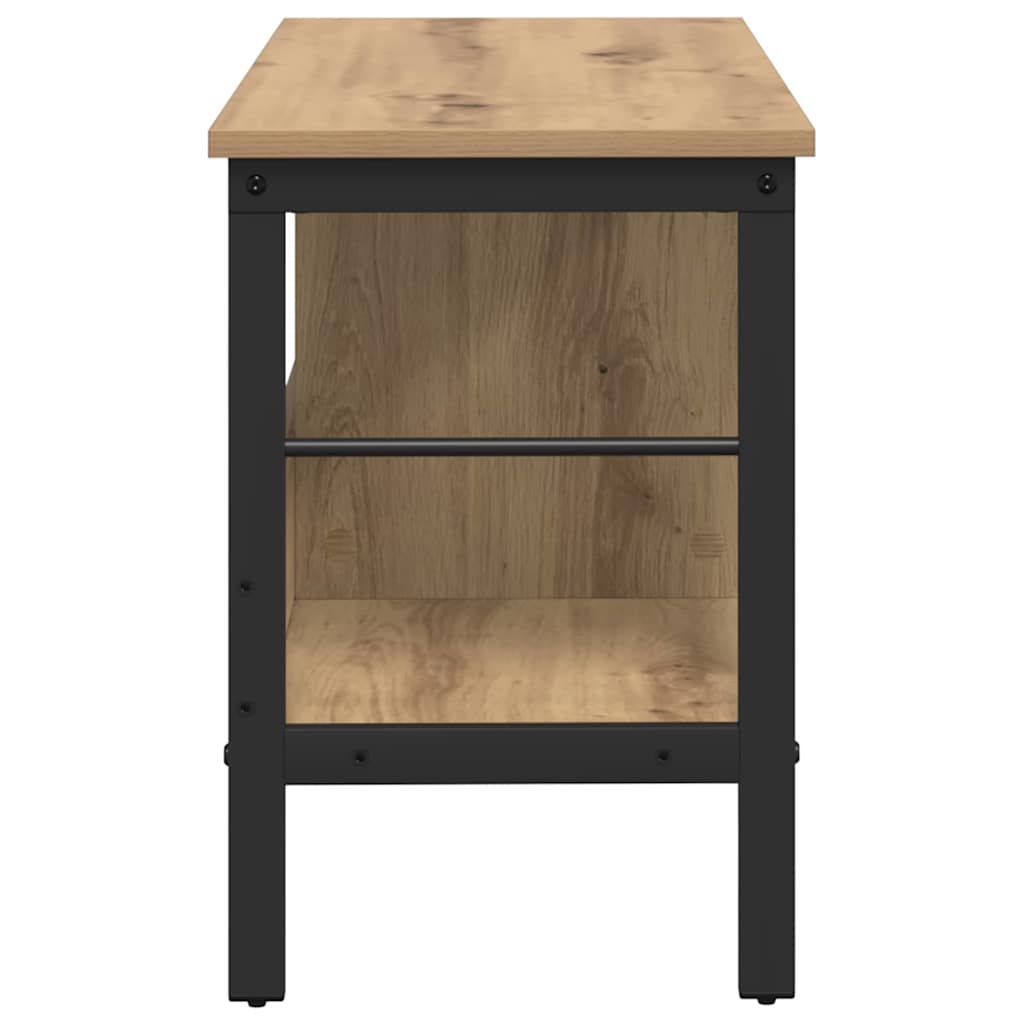 vidaXL Ράφι Βιβλίων Artisan Oak 82 x 32 x 47 εκ. Επεξεργασμένο ξύλο