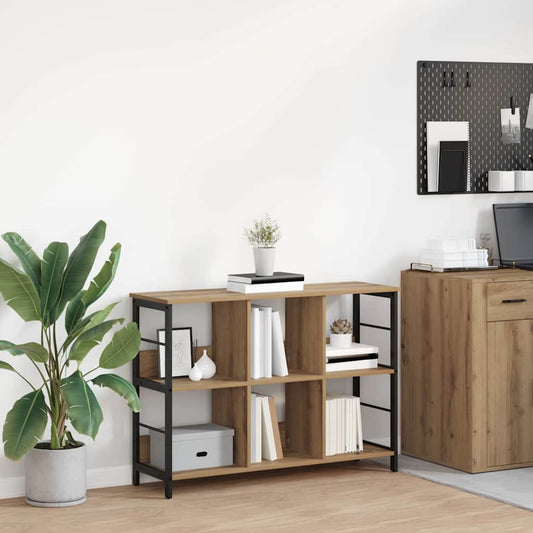 vidaXL Ράφι Βιβλίων Artisan Oak 102 x 32 x 72,5 εκ. Επεξεργασμένο ξύλο