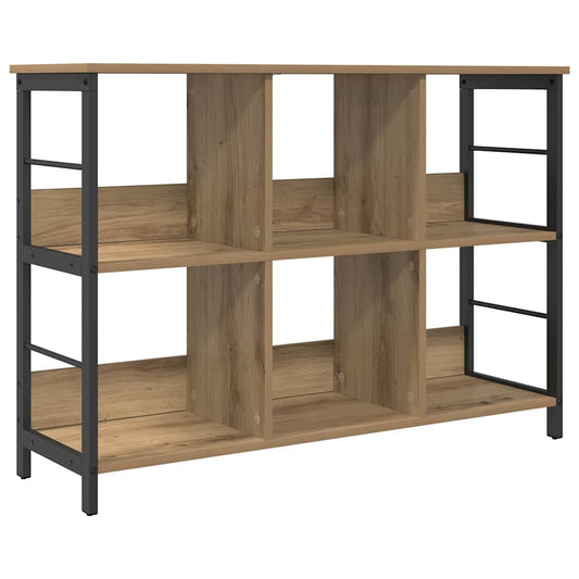 vidaXL Ράφι Βιβλίων Artisan Oak 102 x 32 x 72,5 εκ. Επεξεργασμένο ξύλο